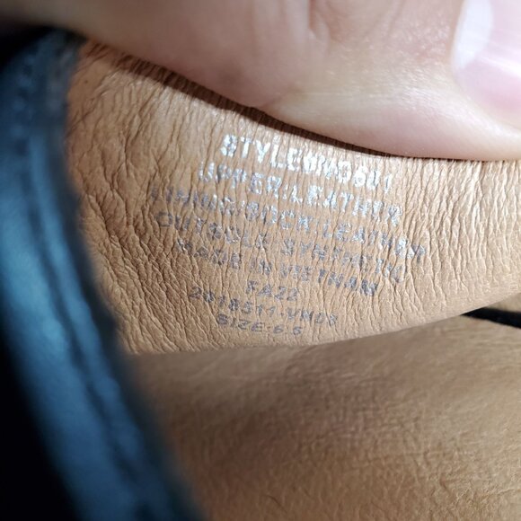 Madewell Shoes Womens Size 6.5 The Cecily Black Leather Clogs - Picture 3 of 9